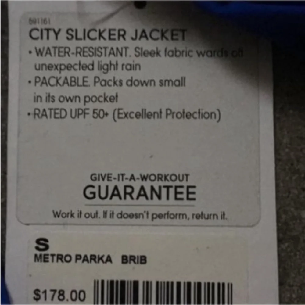 💙Athleta City Slicker Rain/Trench Coat Jacket💙 - Picture 9 of 10